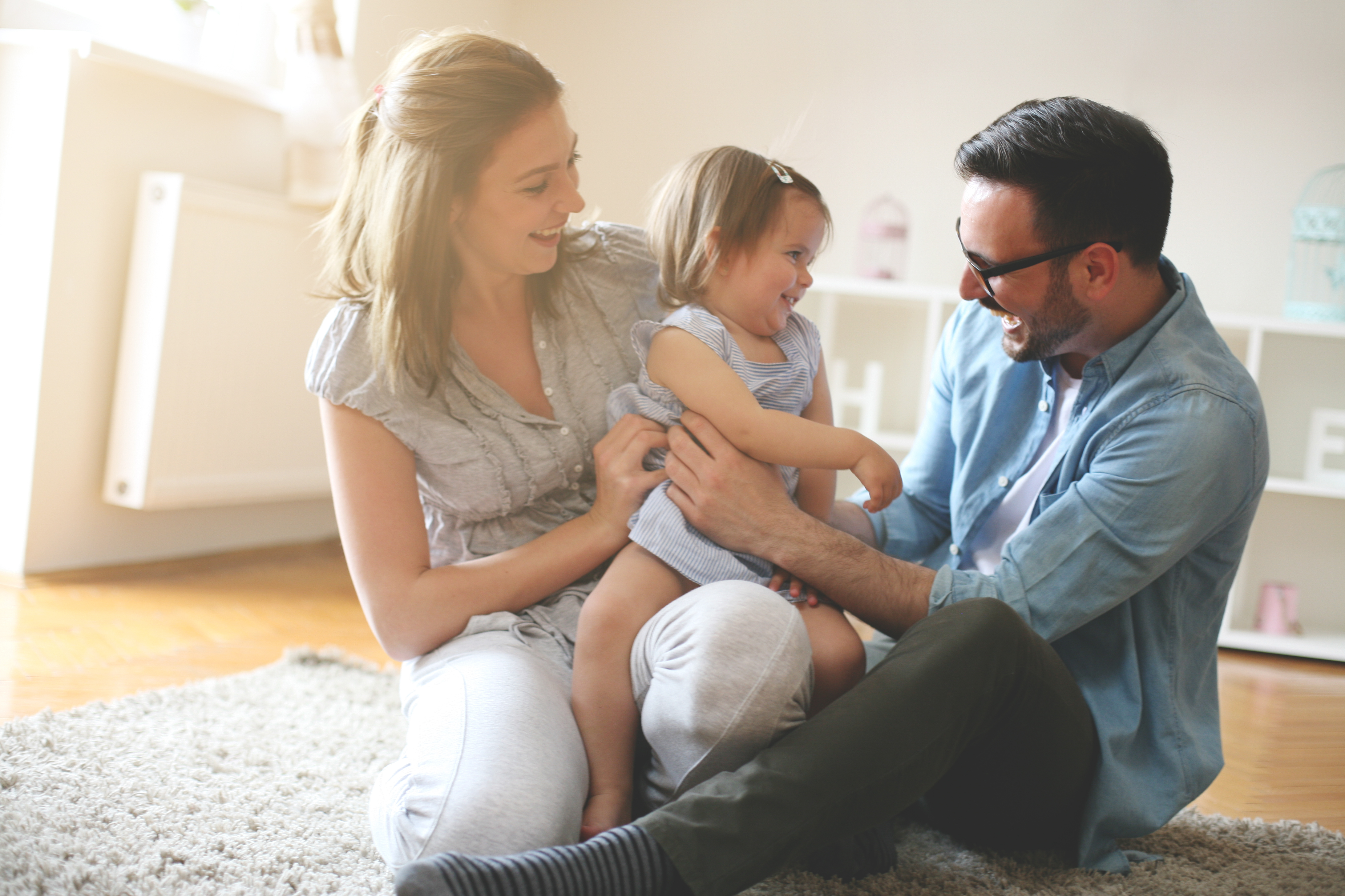 Happy Small Family